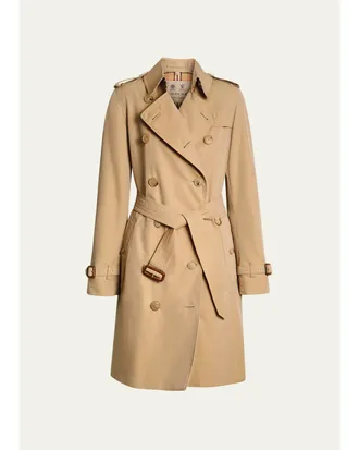 Burberry Kensington Heritage Belted Trench Coat