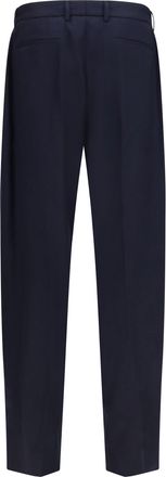 Dolce & Gabbana Mens Flannel Pants Blu Scurissimo 1 Trousers