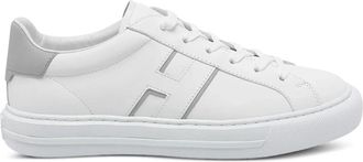 Hogan Rebel Sneakers - Heren - Sneakers - Wit - 41 EU - Leer - Schoenen