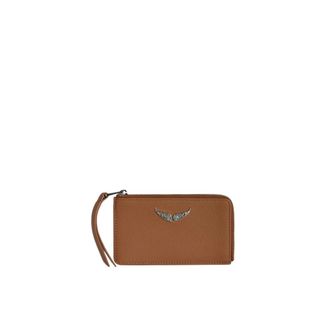 Zadig&Voltaire Tarjetero ZV - Accessories - Mujer - Marr&oacute;n - ONE SIZE