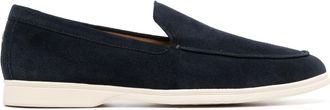 Henderson Baracco Sirena suede boat shoes - men - Rubber/Calf Suede/Calf Leather - 42 - Blue