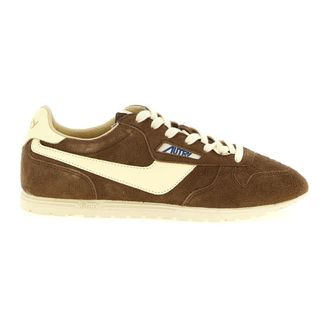 Autry Sneakers, male, Brown, Size: 12 US Windspin Suede Sneakers