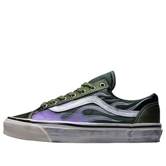 Vans Old Skool LX Archive Flame Green Purple VN000D9RGRK