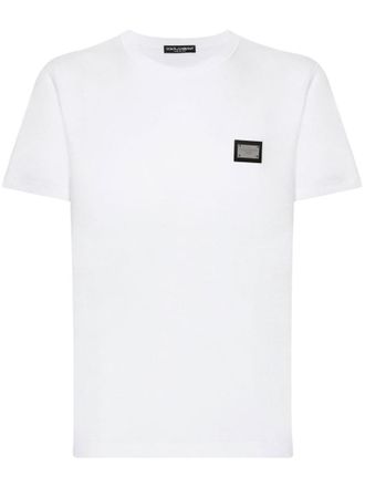 Dolce & Gabbana White Logo T-Shirt