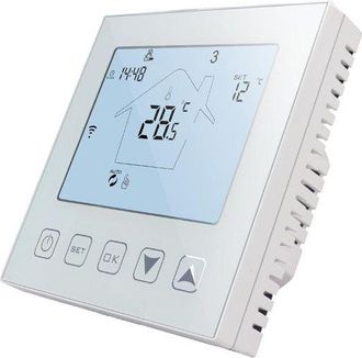 OEM Termostato 16a Con Conexi&oacute;n Wi-fi, Calefacci&oacute;n El&eacute;ctrica Por Suelo Radiante Con Sonda, Compatible, Termostato De Ambiente