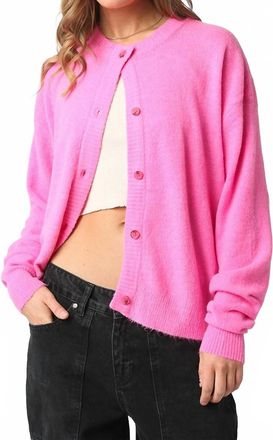 Olivaceous Gillian Sweater In Pink