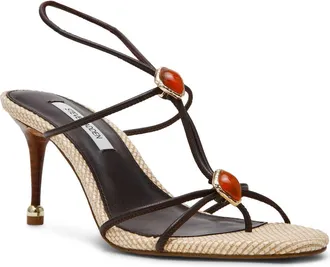Steve Madden Ramos Slingback Sandal in Brown Multi at Nordstrom, Size 7.5