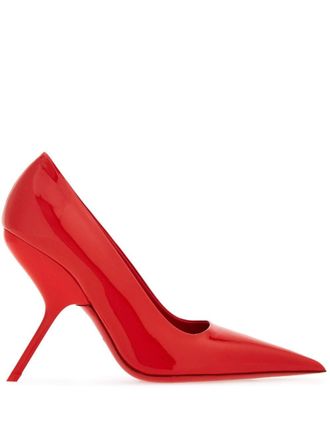 Ferragamo Pumps a punta Eva 105mm - Rosso