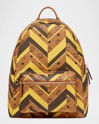 MCM Mens Medium Stark Mega Backpack