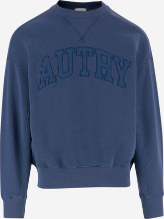 Autry Felpa Autry In Cotone Con Logo