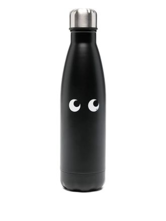Anya Hindmarch Eyes reusable water bottle (500 ml) - unisex - stainless steel - One Size - Black
