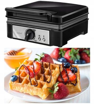 OEM Potente Gofreadora Mpm Para Gofres Grandes Y Crujientes. Alta Potencia De 1400 W