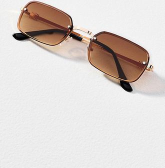 I-SEA Frameless Rectangle Sunglasses
