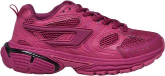 Diesel Schoenen, Dames, Roze, 38 EU, Polyester, S-Serendipity Sneaker