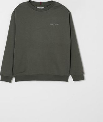 Tommy Hilfiger Felpa a girocollo basic con logo Tommy Hilfiger