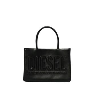 Diesel Tote Bags, female, Black, Size: ONE SIZE Handbags