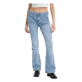 Guess Flared Jeans, female, Blue, Size: W28 Jeans bootcut G09