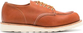 Red Wing Shoes Bruine Leren Laarzen Gladde Korrel Ontwerp - Heren - Veterschoenen - Bruin - 41 EU - Leer - Schoenen