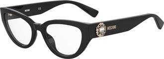 Moschino Eyewear frames Mos 633 - Dames - Brillen - Zwart - 52 MM - Accessoires