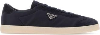 Prada Midnight Blue Logo Sneakers