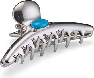 Lelet NY Frankie Semiprecious Stone Hair Claw Clip in Turquoise at Nordstrom