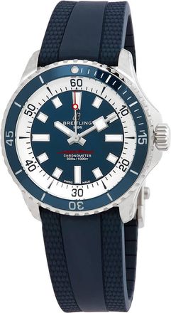 Breitling Superocean Automatic Chronometer Blue Dial Mens Watch A17375E71C1S1