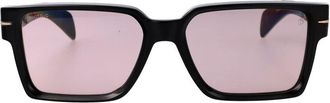 Eyewear by David Beckham DB 7162/S Zonnebril - Heren - Zonnebrillen - Zwart - 56 MM - Accessoires