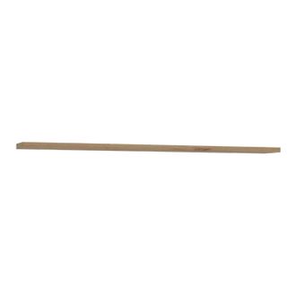 Furniture To Go Corona 200cm Wall Shelf in Artisan Oak in Light Oak