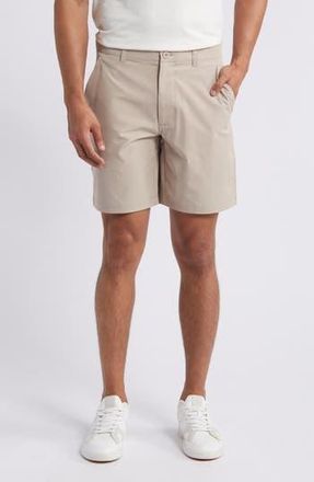 Swannies Ethan Flat Front Golf Shorts in Tan at Nordstrom Rack, Size 38