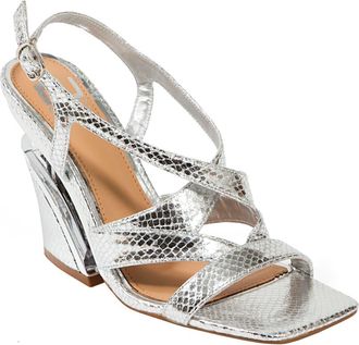 Ninety Union Vienna Slingback Sandal in Silver at Nordstrom Rack, Size 12