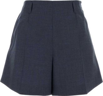 Givenchy Navy blue wool shorts