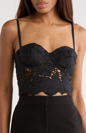 L'agence Sonya Bralette in Black at Nordstrom Rack, Size X-Small