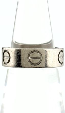Cartier Love White Band Ring (Pre-Owned)