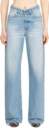 Diesel Regular Jeans - 1971 D-Sent - Jeans - Woman - Blue