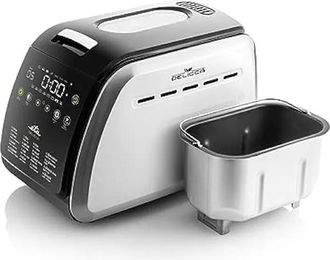 Eta Eta Delicca Ii M&aacute;quina De Pan Negra 850w Dise&ntilde;o Moderno