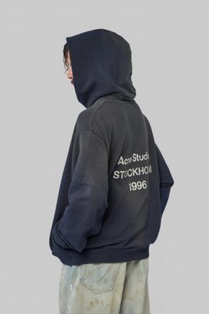 Acne Studios Fleece Logo Hoodie