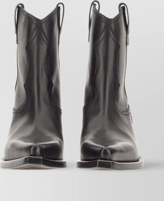 Premiata leather texanese boots