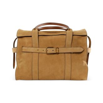 Marc Jacobs Suede Dakota Tote - female - Marc Jacobs - Handbags - Brown - ONE SIZE - Bags