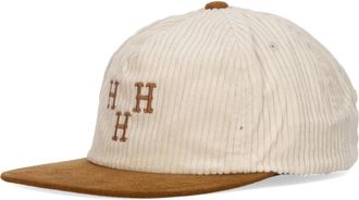 HUF Caps, unisex, Beige, Size: ONE SIZE Flat Visor Cap A-frame Snapback