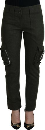 Ermanno Scervino Lace Up Leg Women Tape Womens Pants