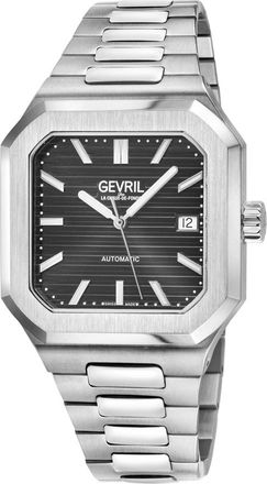 Gevril Group Grand Concourse Automatic Green Dial Mens Watch 41300B