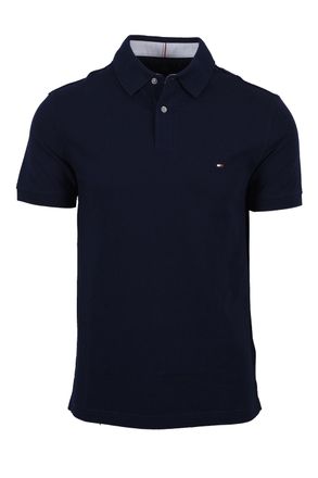 Tommy Hilfiger Regular Fit Polo Shirt Carbon Marine