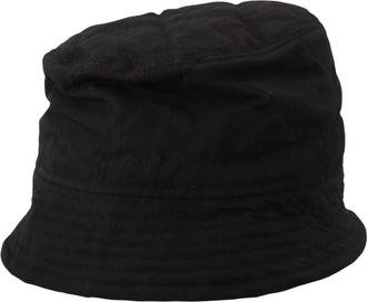 Dolce & Gabbana Gewatteerde Bucket Hat - Dames - Hoeden - Zwart - ONE Size - Nylon - Accessoires