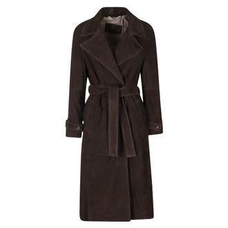 The Jackie Leathers Cappotto con cintura - - Coats - Donna - Marrone - S