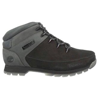 Timberland Euro Sprint Mid Hiker Nubuck Mens Ankle Boots - Black - Size:UK 12.5