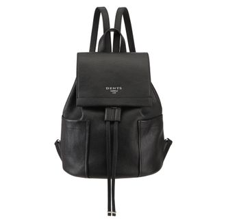 Dents Womens Caldria Leather Backpack - Black - One Size