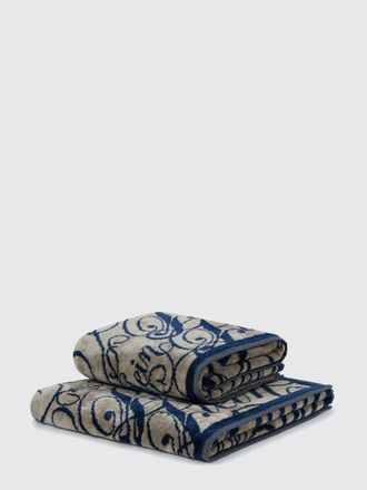 Philipp Plein Set 2 asciugamani in spugna di cotone con logo jacquard