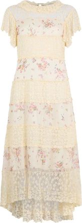 Philosophy di Lorenzo Serafini Dames, Jurken, Geel, Maat: XL Poliester