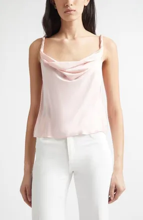 Alice & Olivia Monique Cowl Neck Camisole in English Rose at Nordstrom, Size X-Small