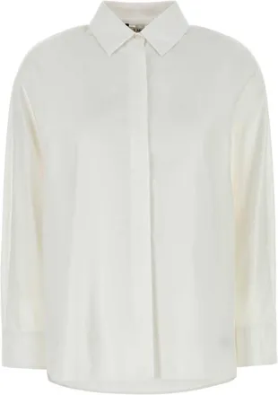 Max Mara White Long Sleeve Shirt